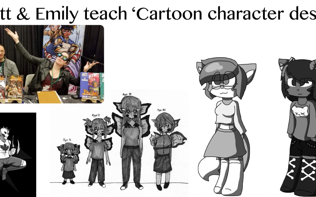 Kids Art Night- Cartoon Character Design (special guest teachers)