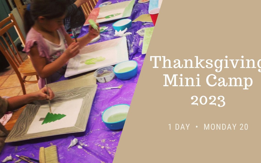 Thanksgiving Mini Camp- Monday 20